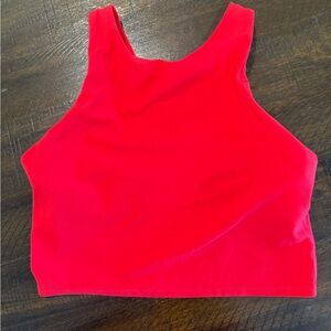 Athleta Vibrant Red Active Top
